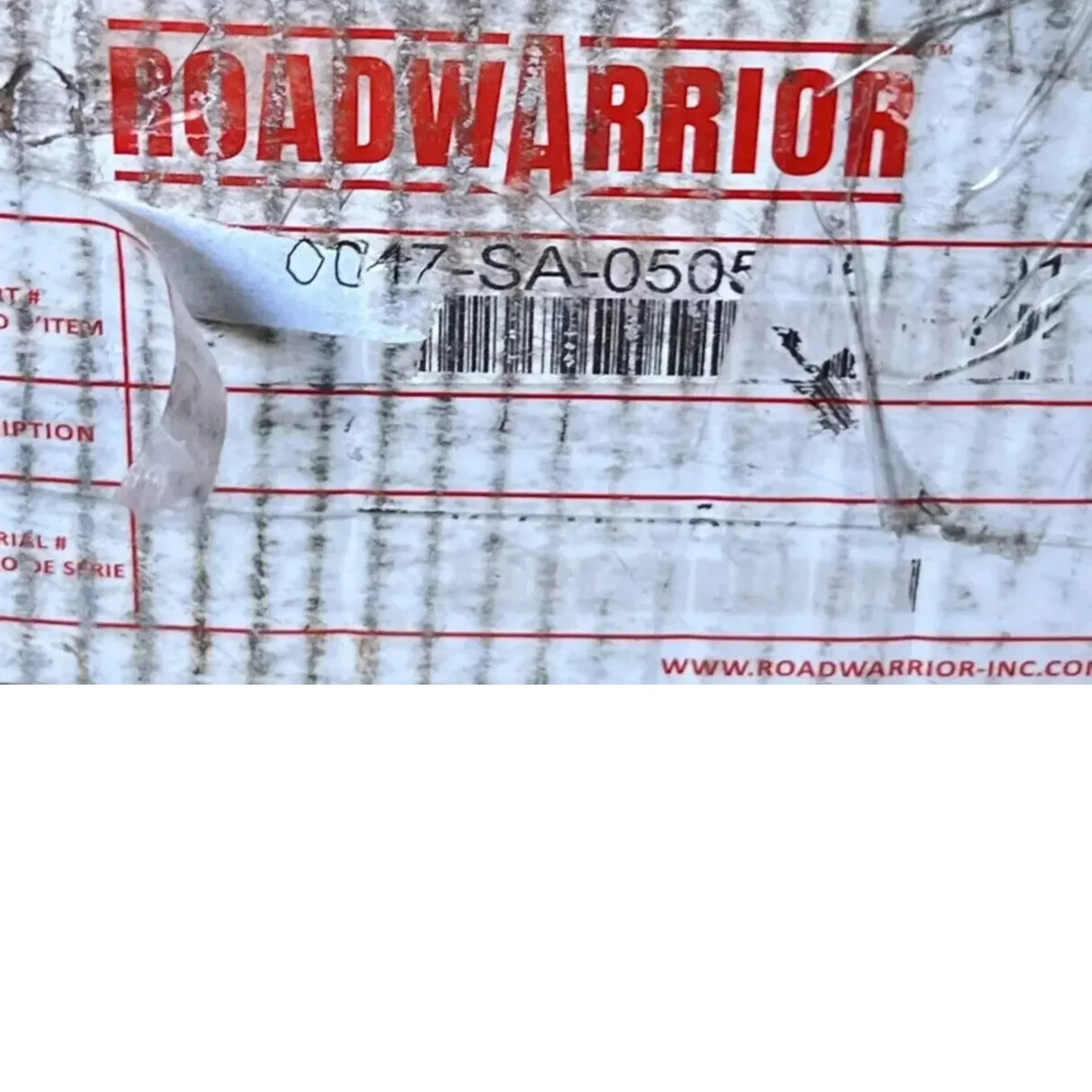 C0047-SA-0505 Genuine Roadwarrior DPF Diesel Particulate Filter - Truck To Trailer