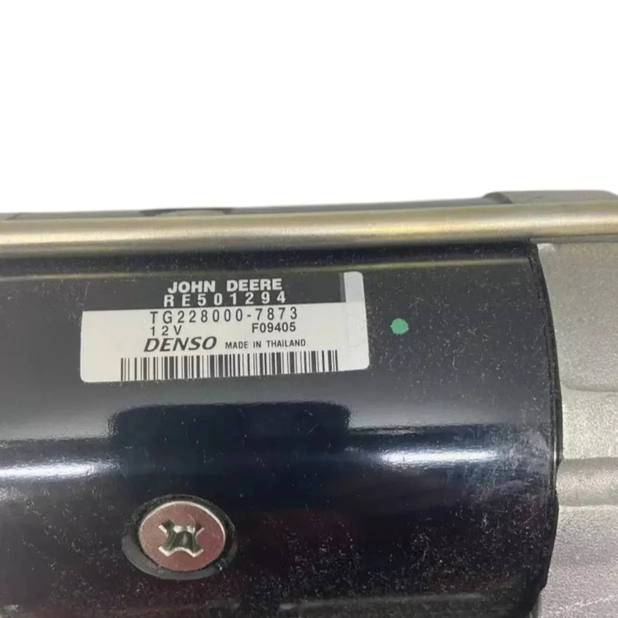 RE70957 Genuine John Deere Starter Motor 12V - Truck To Trailer