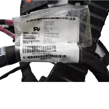 D926331001 Paccar Wiring Harness - Truck To Trailer