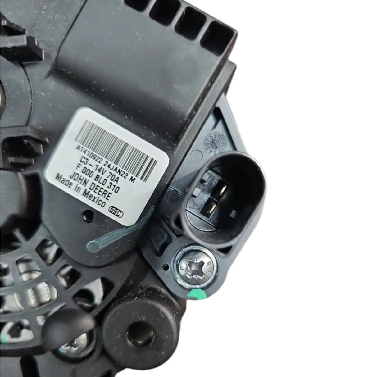AT410922 Genuine John Deere Alternator 12V 70A - Truck To Trailer