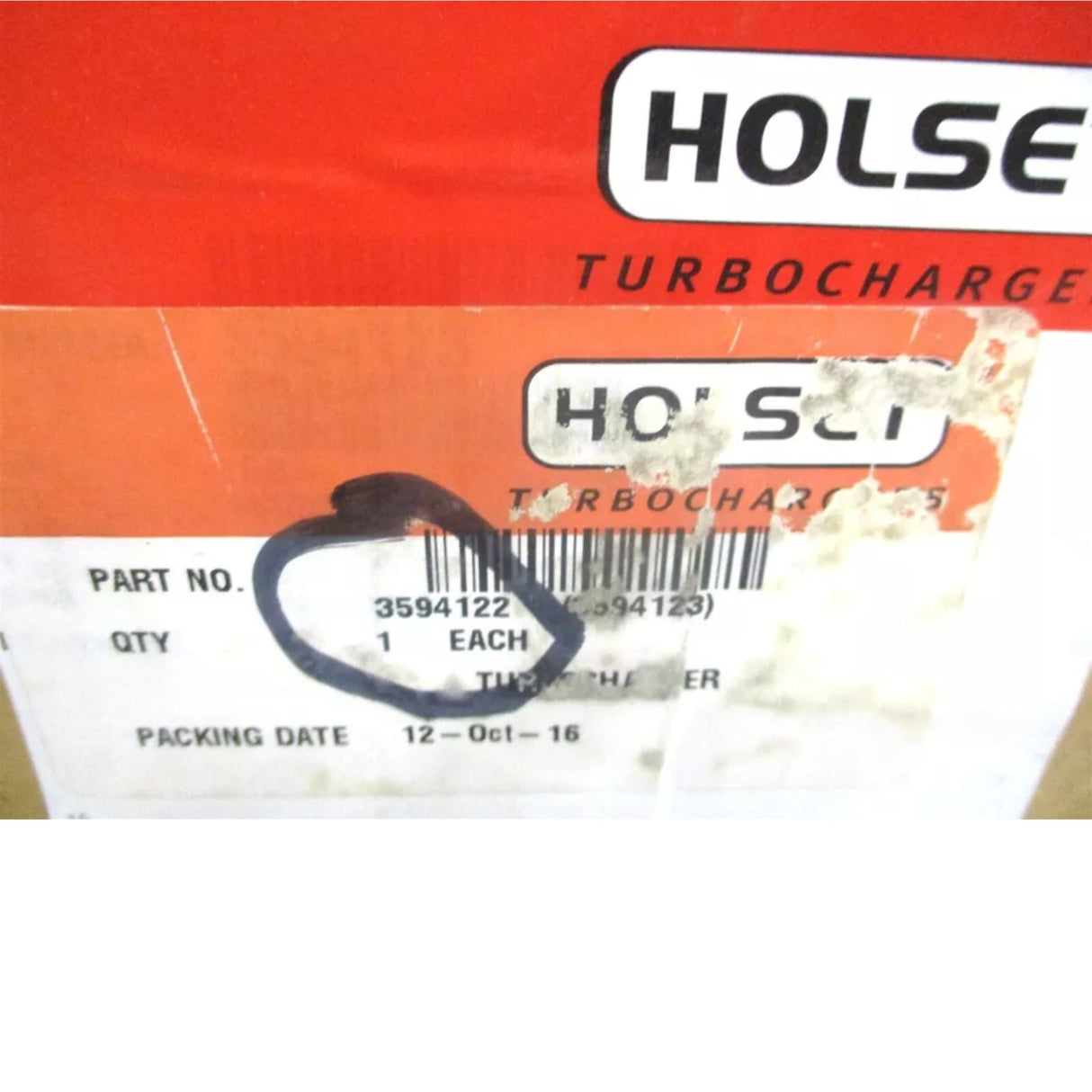 3594122 Holset Turbocharger VTA903T 1991-2003