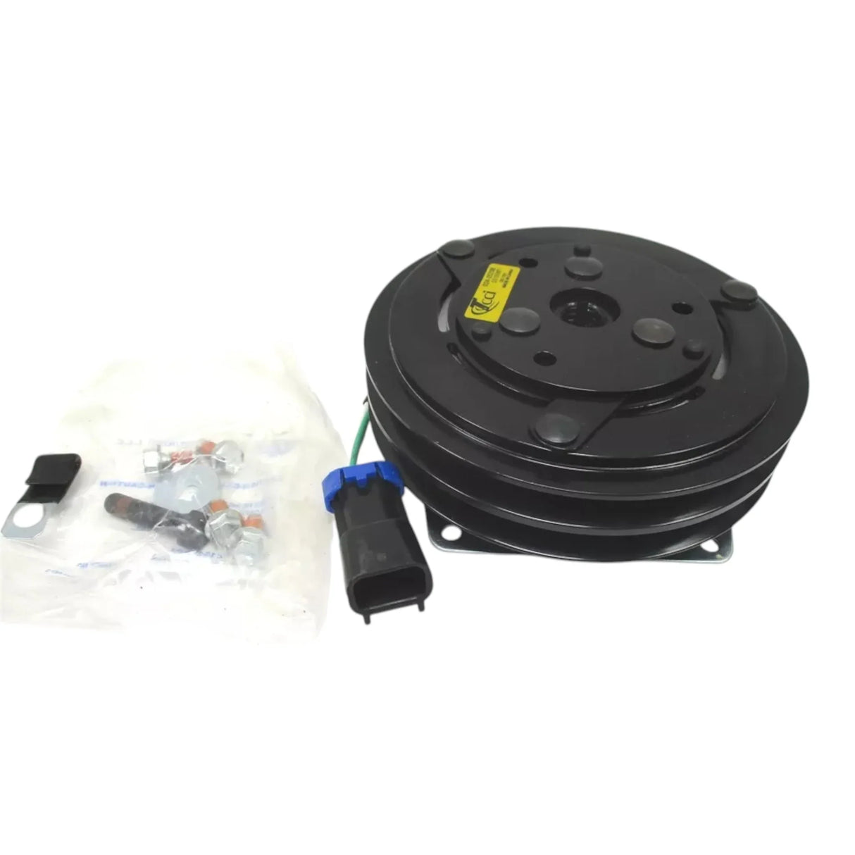 2607011C91 International AC Compressor Clutch 2 Groove Pulley - Truck To Trailer