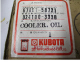 67061-58720 Kubota Oil Cooler B6200-HST B7200-HST