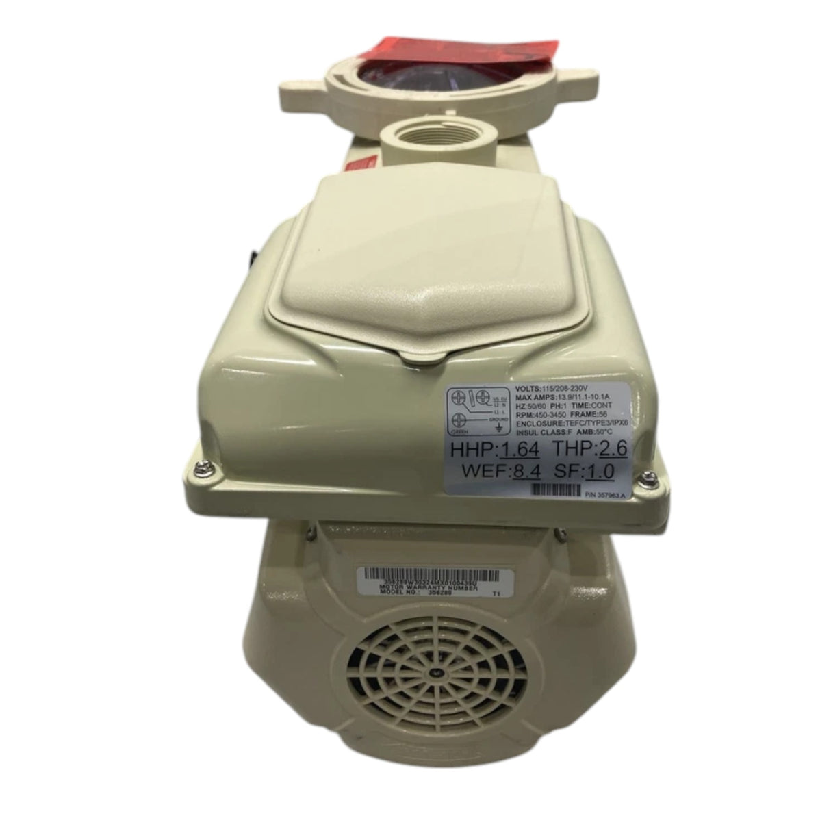 011533 Pentair WhisperFlo VST Variable Speed Pool Pump 1115/208-230V