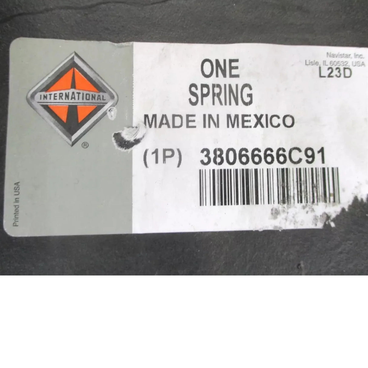 3806666C91 International Front Leaf Spring Prostar 9400 9200 - Truck To Trailer