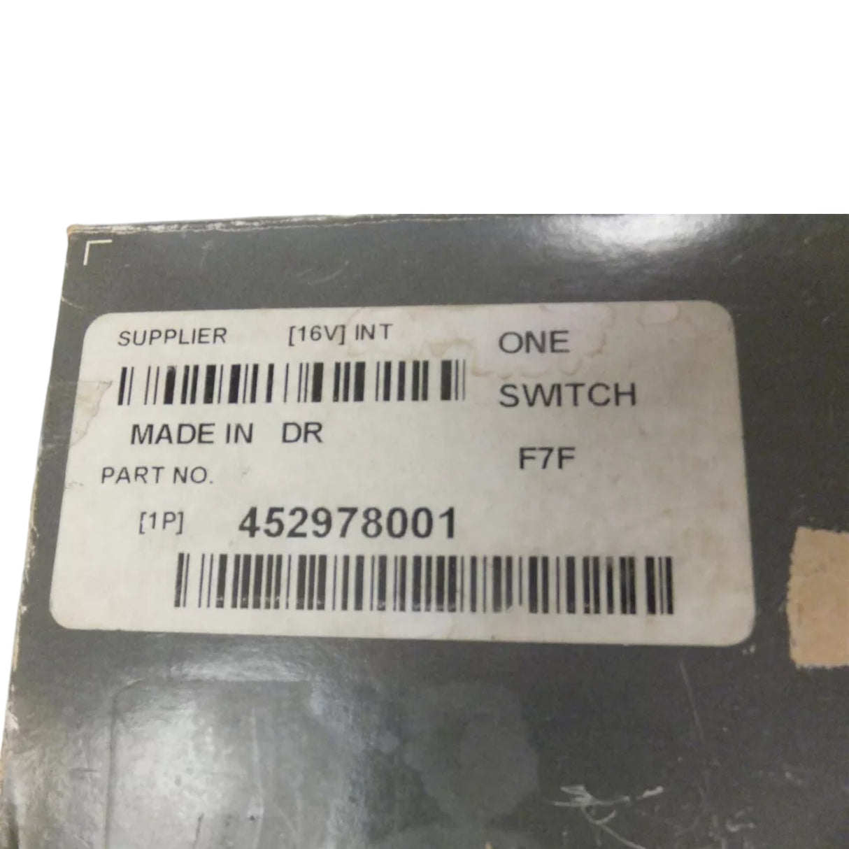 452978001 International Electrical Door 3 Position Switch