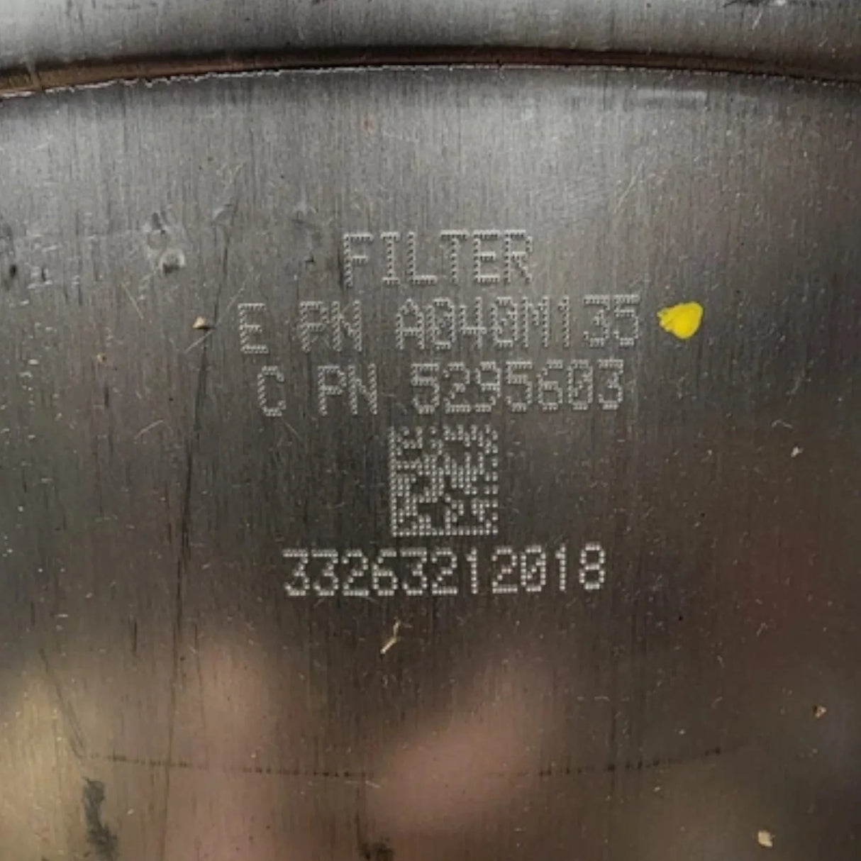 2871578 Genuine Cummins Dpf Particulate Filter For Isx Paccar No Core Charge