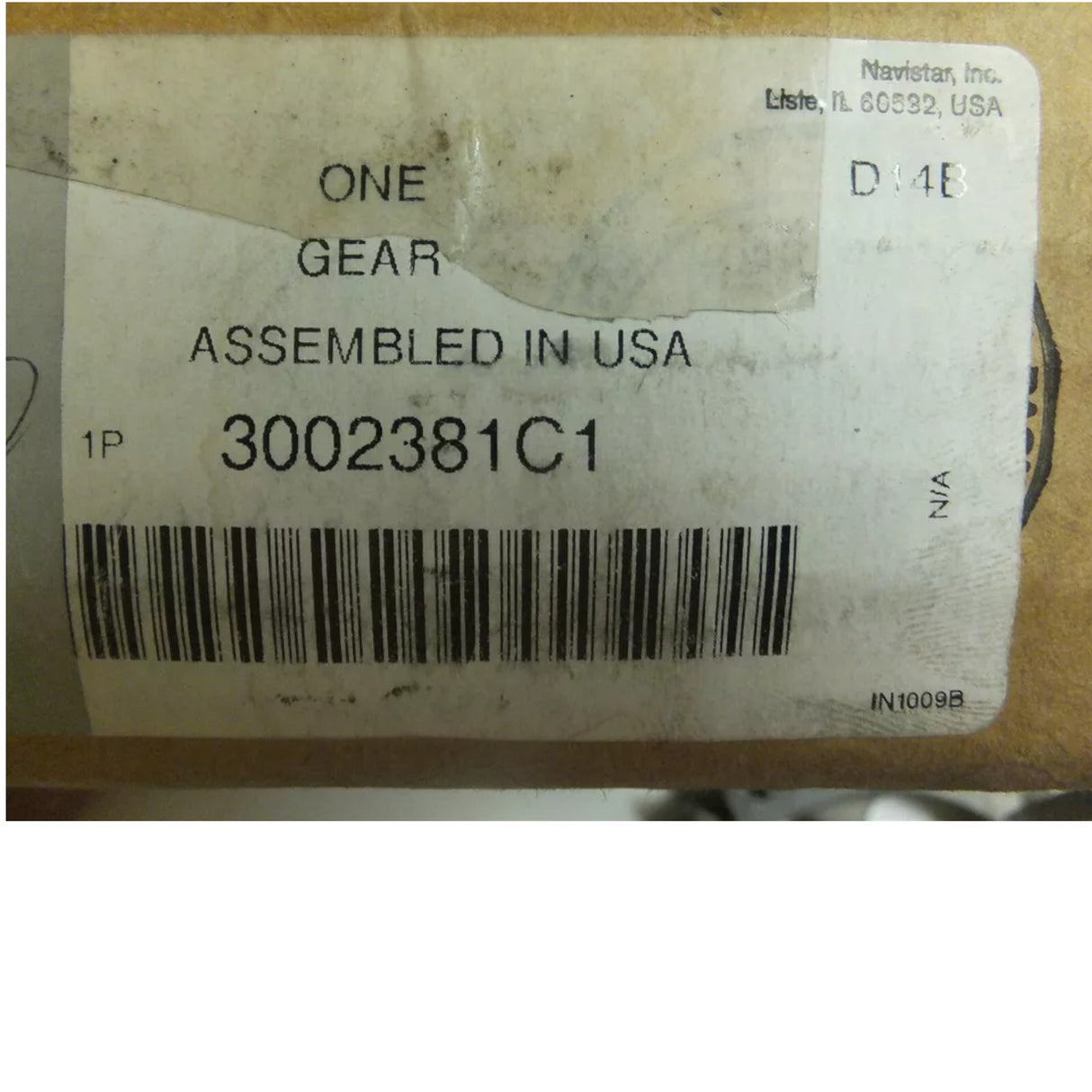 3002381C1 International Gear, Camshaft