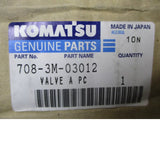 708-3M-03012 Komatsu Valve Assembly