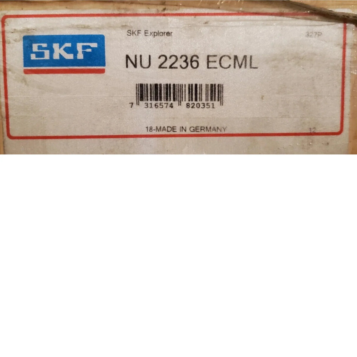NU2236ECML Genuine SKF Cylindrical Roller Bearing - Truck To Trailer