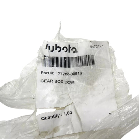 77700-00916 Kubota Gearbox Worm CC For LX2950, B2779 - Truck To Trailer