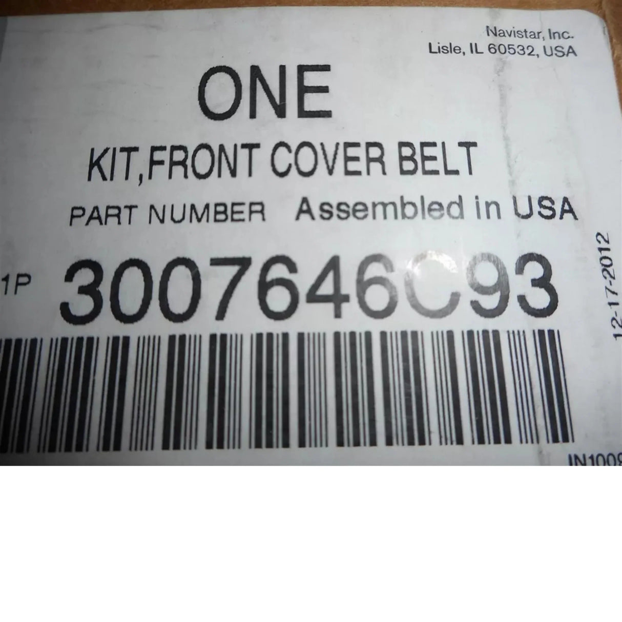 3007646C93 International Front Cover Belt Drive Fan Kit - Truck To Trailer