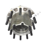 2590153C91 International Conmet Rear Wheel Hub With Cups And Studs - Truck To Trailer