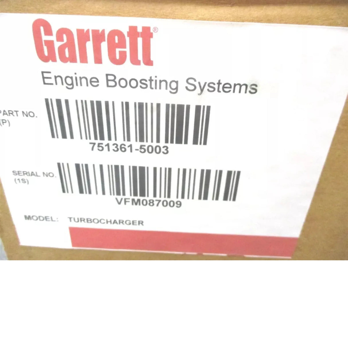 751361-5003 Garrett Turbocharger DT466E I530E - Truck To Trailer