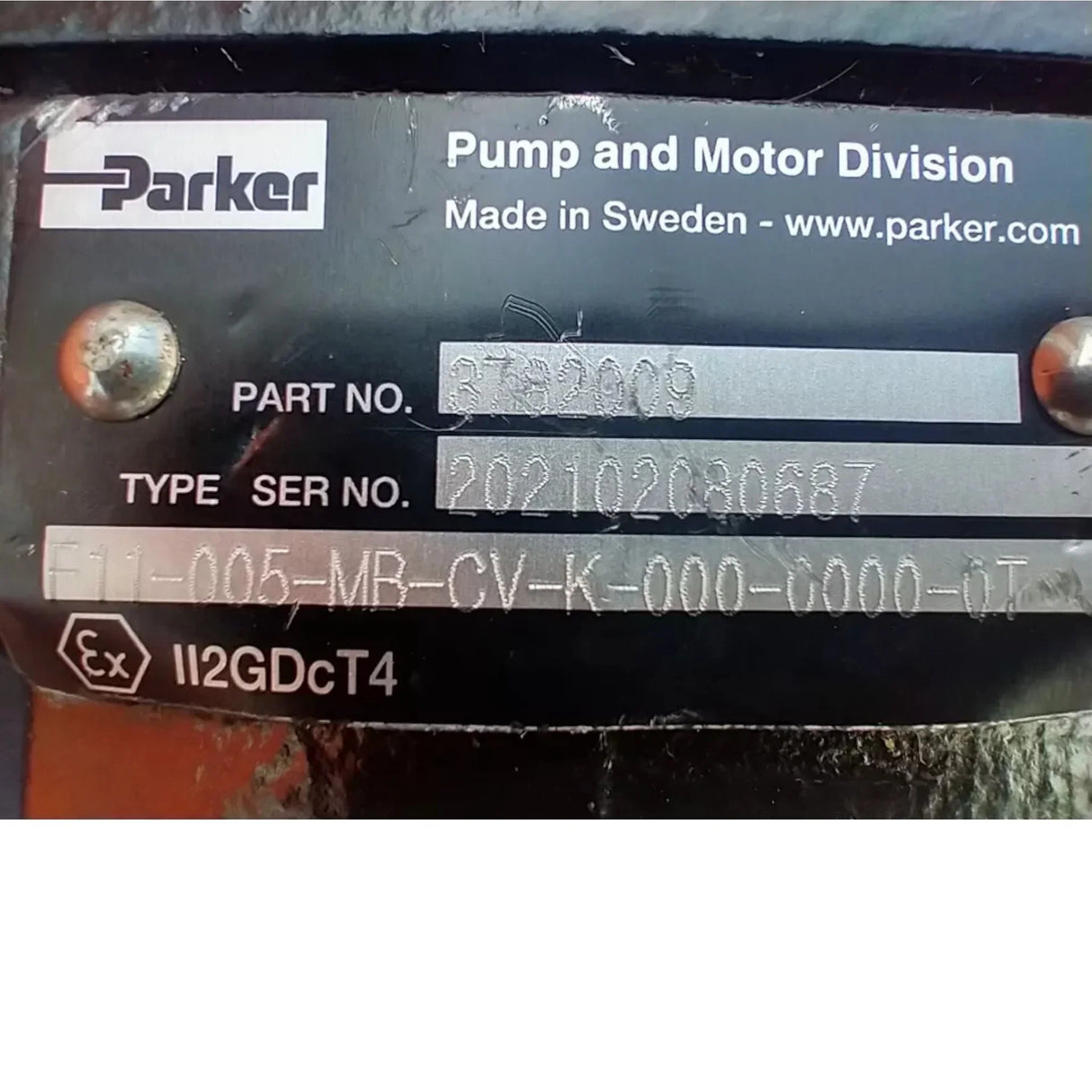 3782009 Parker Pump - Truck To Trailer