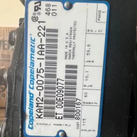 KAM2-0075-IAA-221 Copeland Compressor