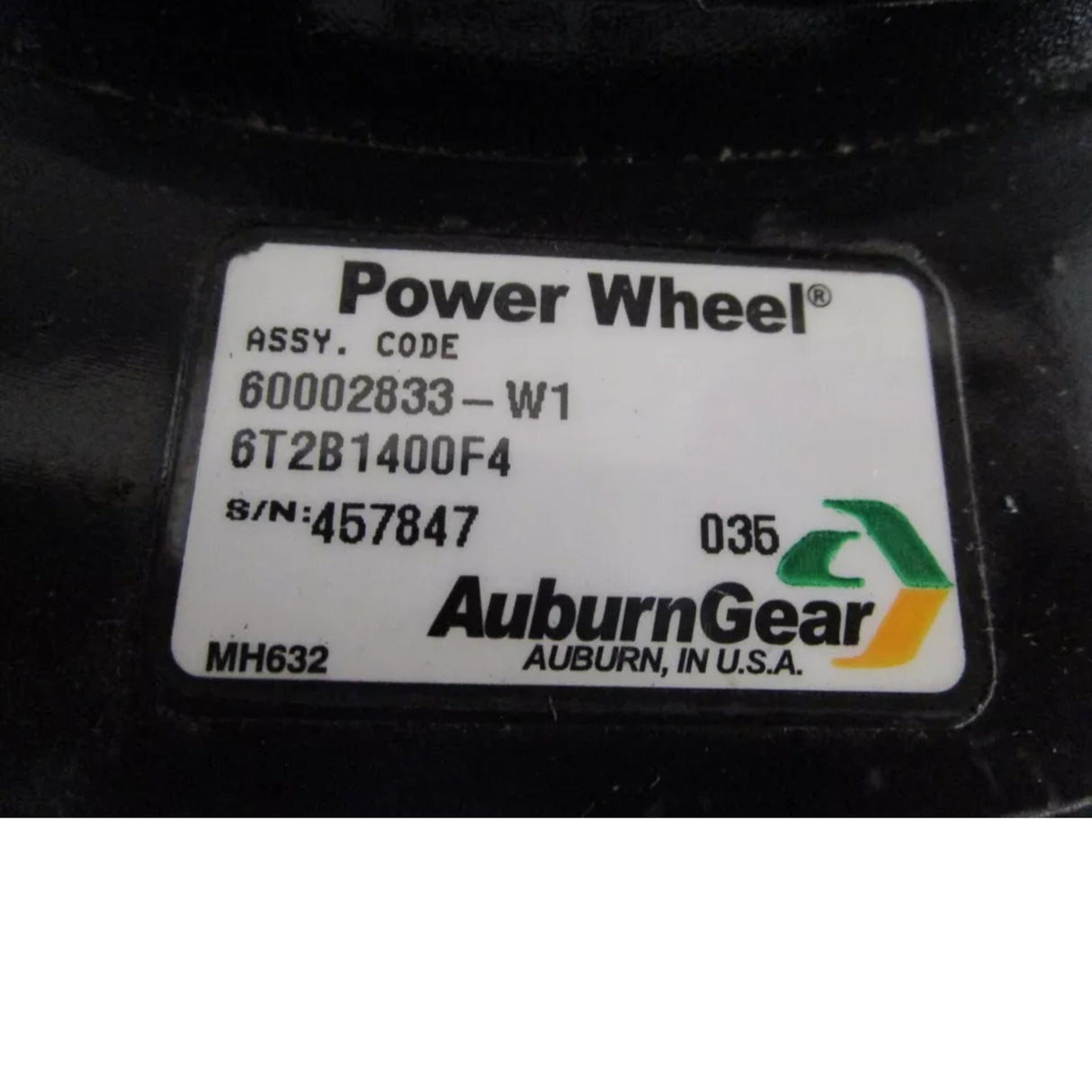 6TB1400F4 Auburn Gear Power Wheel Planetary Drive