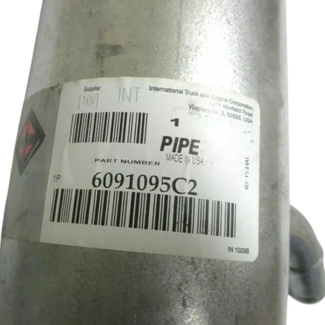 6091095C2 International Pipe Air Clean Air Duct Assembly - Truck To Trailer