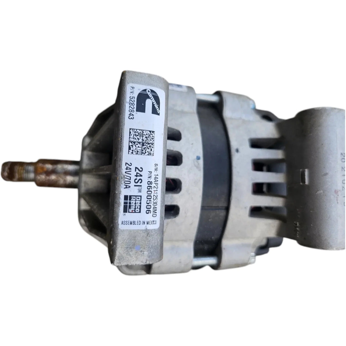 5282843 Cummins Engine Alternator - Truck To Trailer