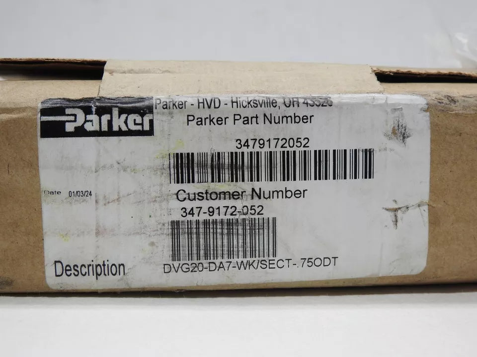 3479172052 Parker Hydraulic Valve