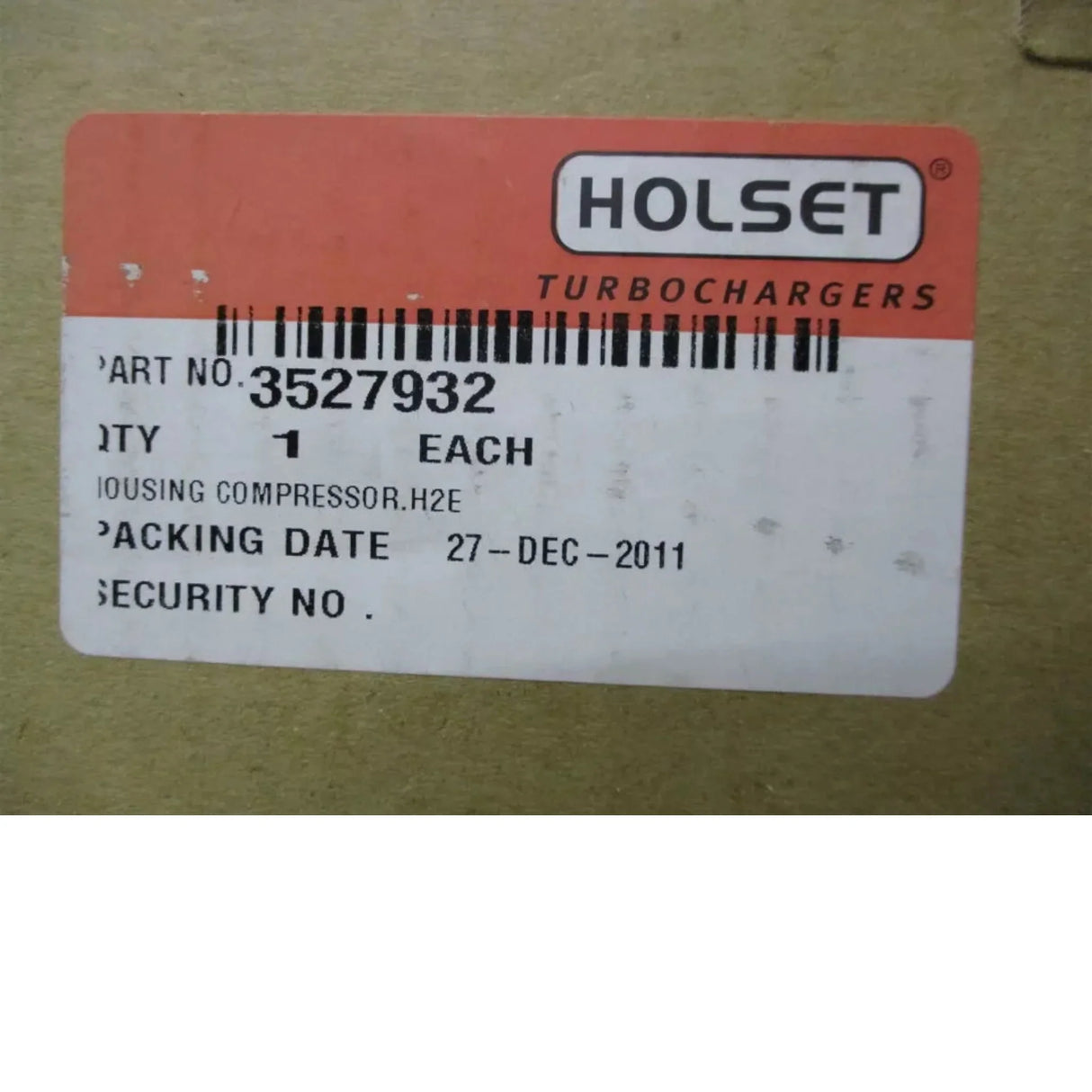 3527932 Cummins Compressor Housing - Truck To Trailer
