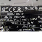 SK80LP/4 Nord CUSTW Motor 1HP 1730RPM - Truck To Trailer