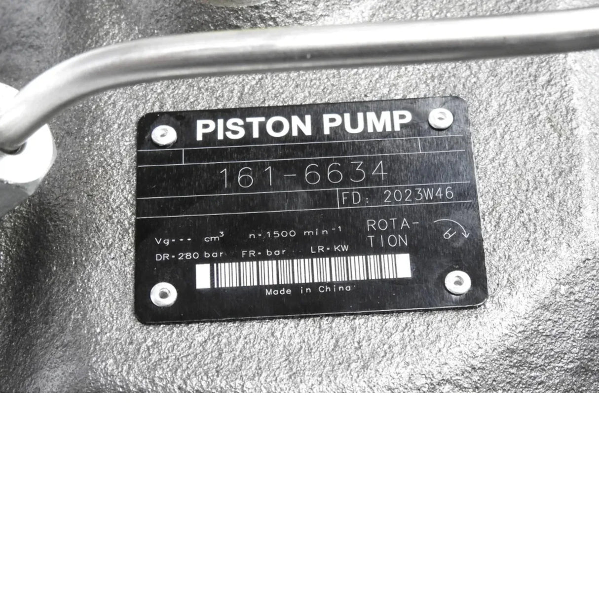 161-6634 Cat Piston Pump Backhoe Loader 416C 426C 428C 436C 438C - Truck To Trailer