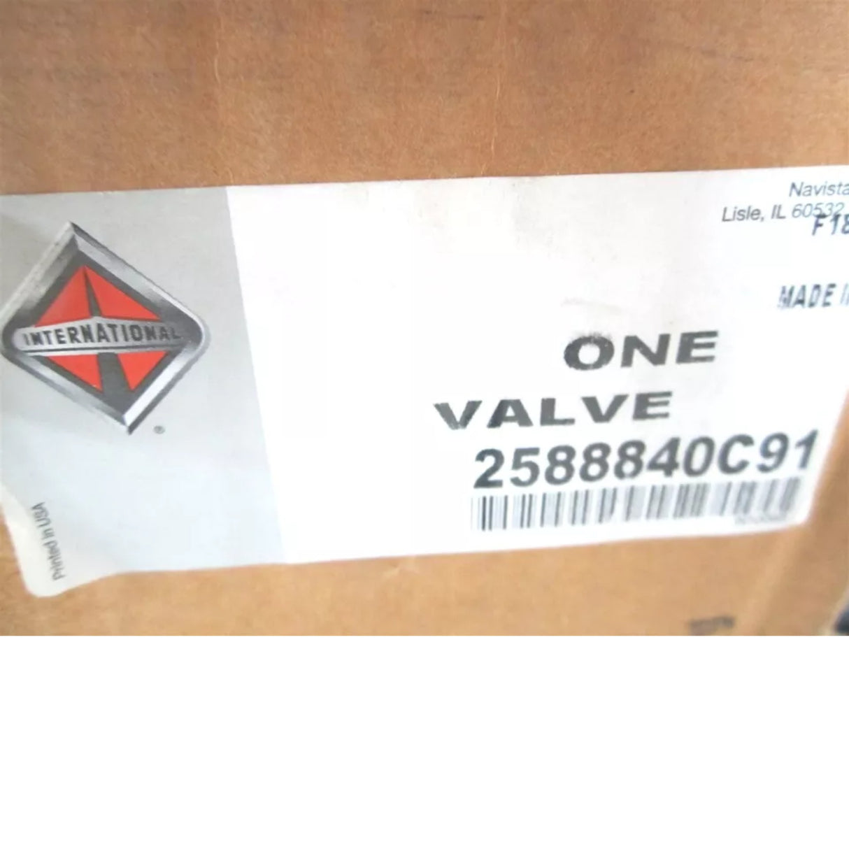 2588840C91 International Brake Relay Valve Assembly