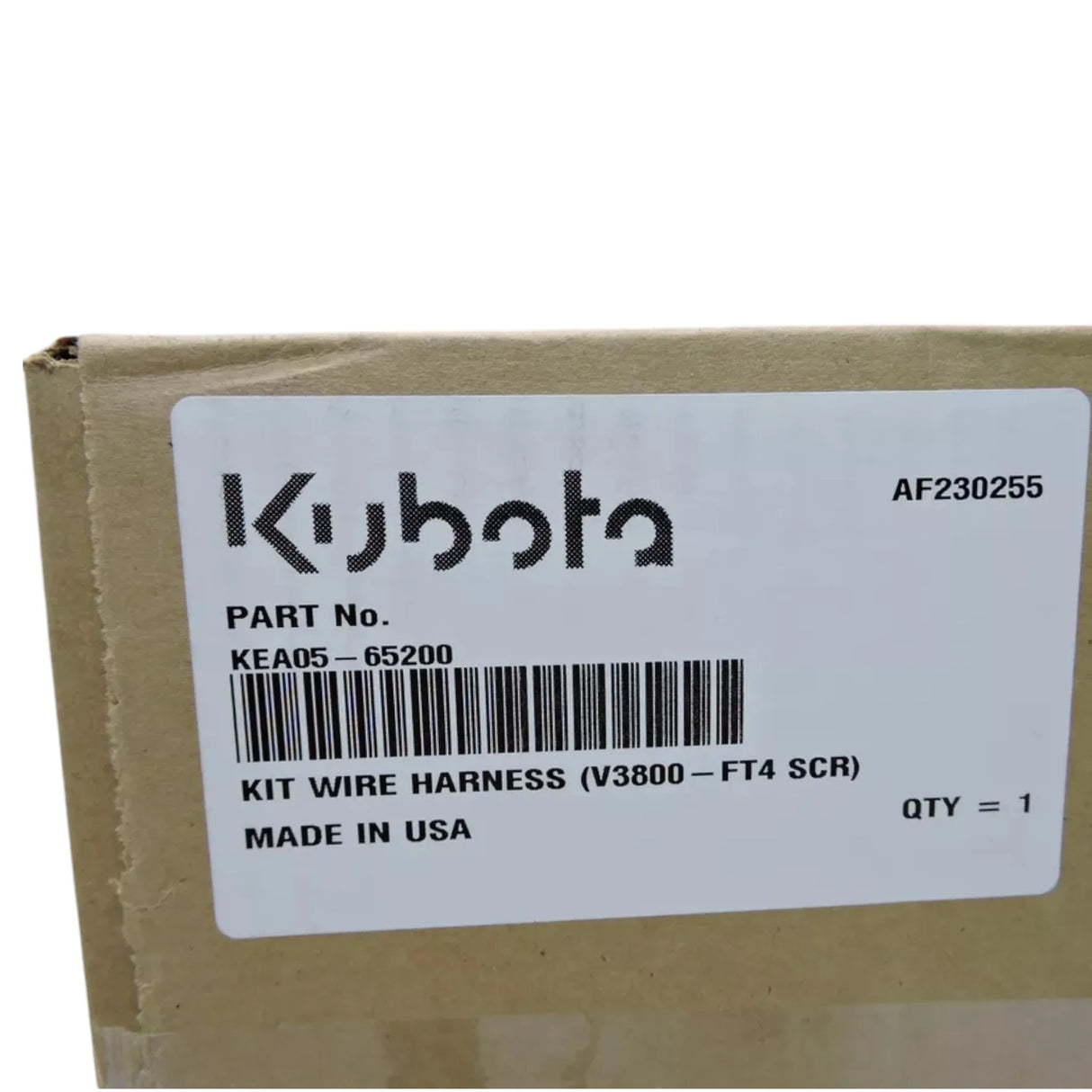 KEA05-65200 Kubota Kit Wire Harness - Truck To Trailer