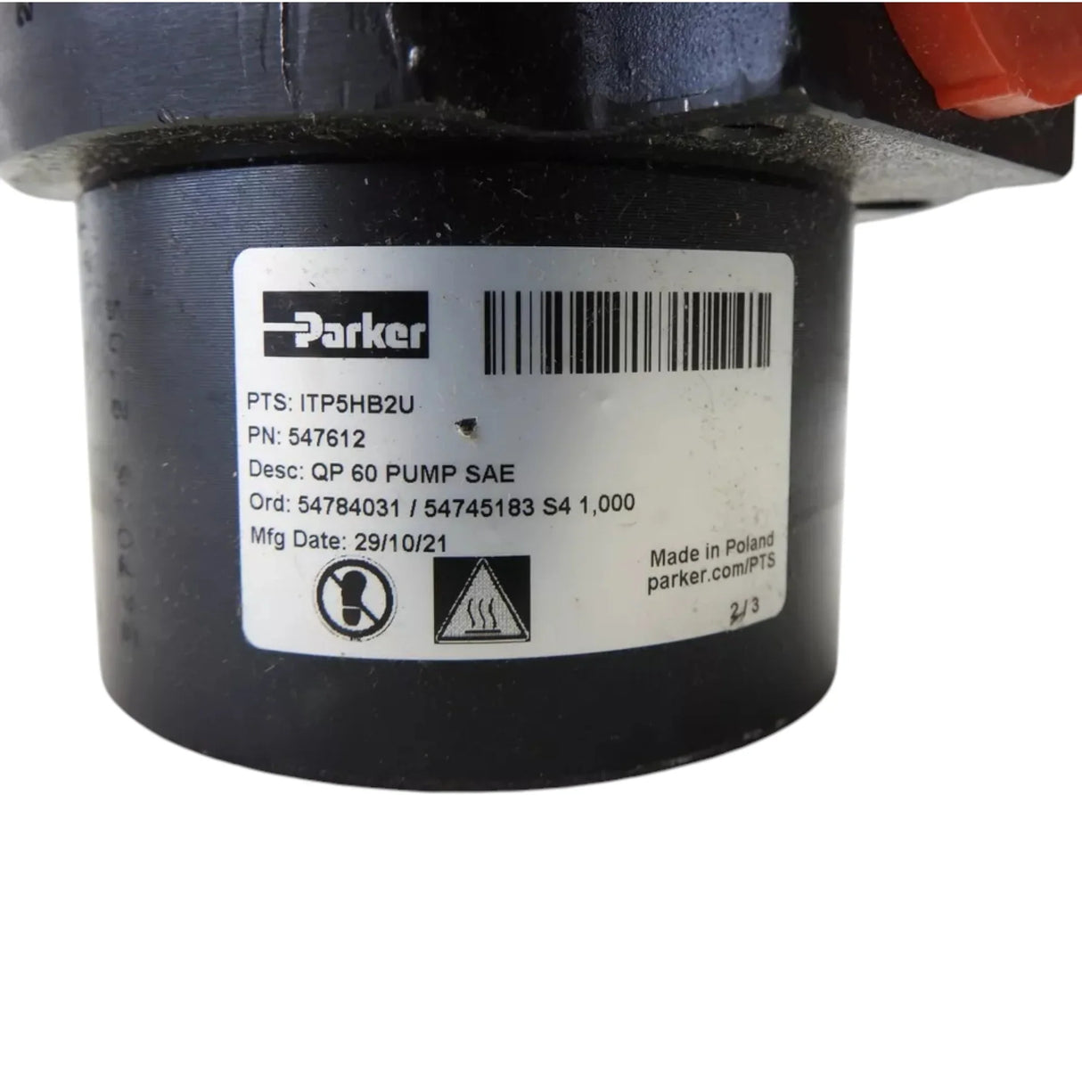 547612 Parker QP Pump - Truck To Trailer