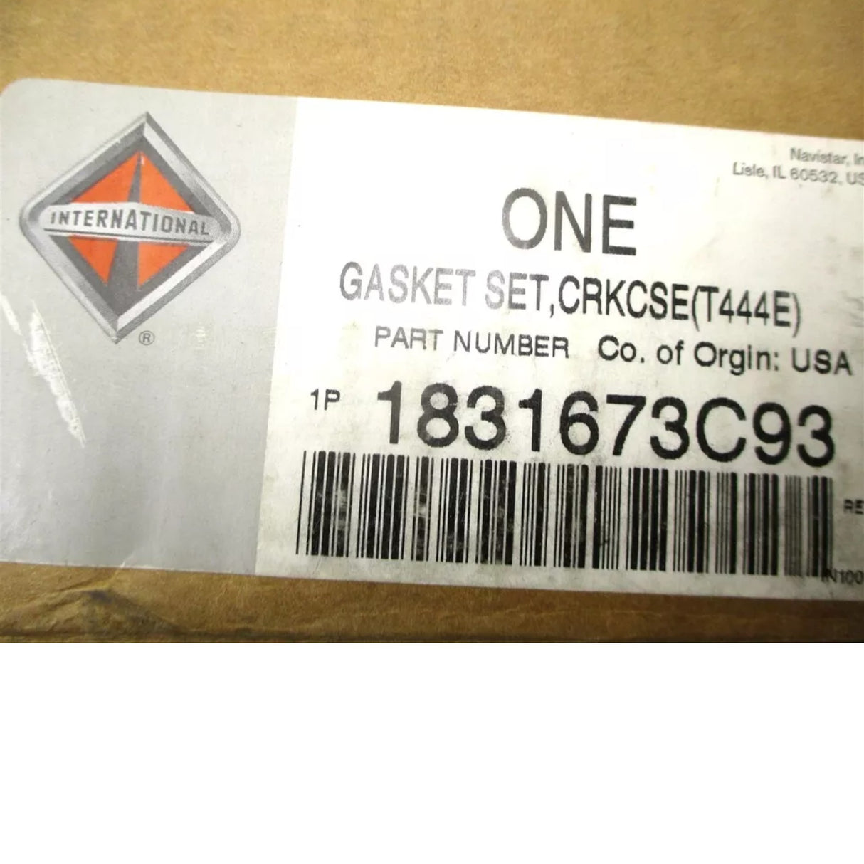 1831673C93 International Crankcase Gasket Set