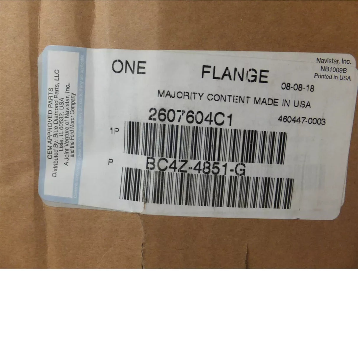 2607604C1 International Flange end Yoke SPL140