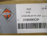 2596990C91 International Front Disc Wheel Hub Steel 4300 8600 8200 9400 - Truck To Trailer