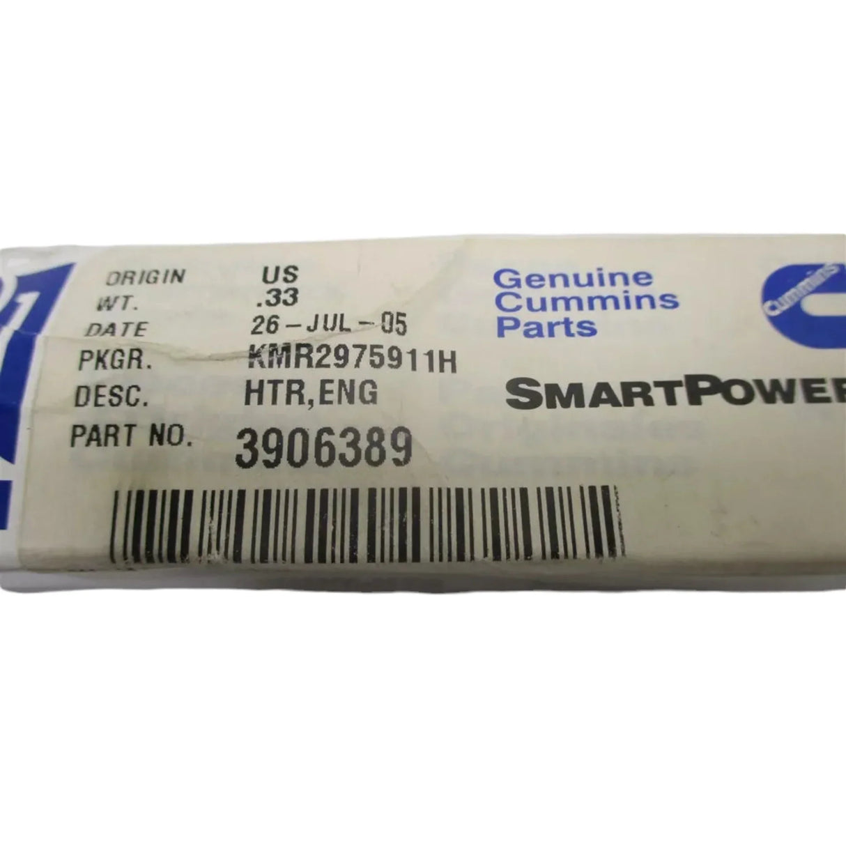 3906389 Cummins Engine Heater - Truck To Trailer