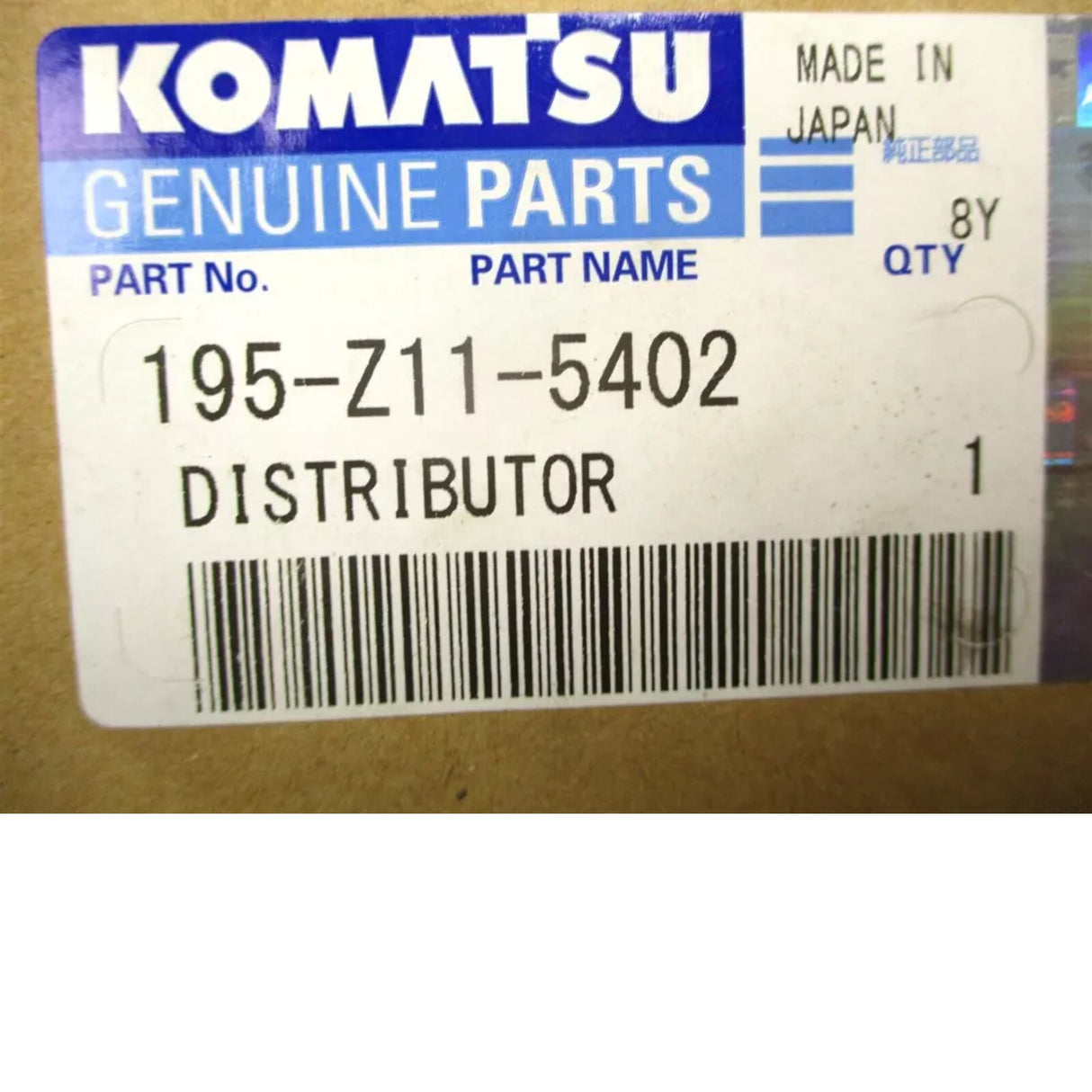 195-Z11-5402 Komatsu Distributor Blower