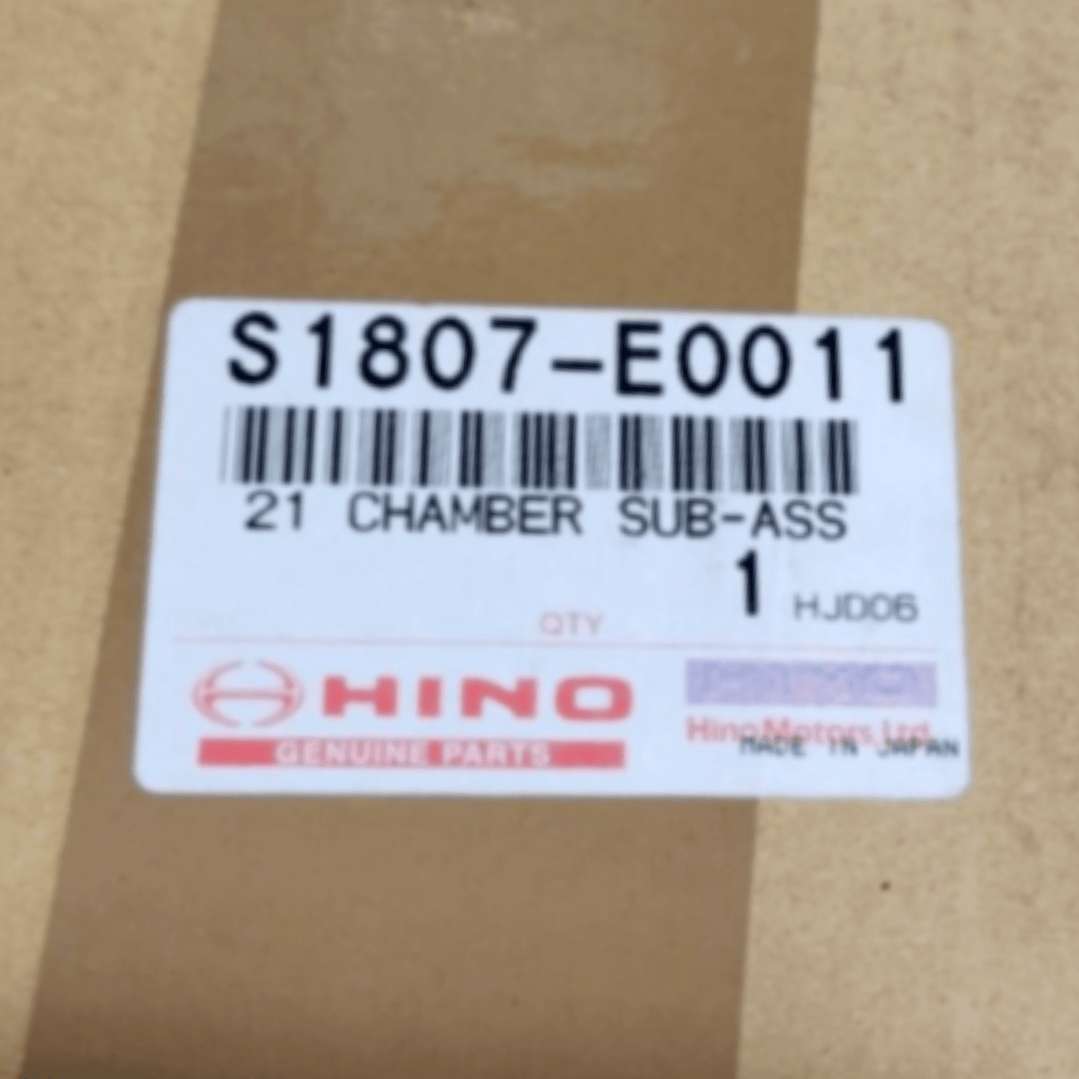 S1807E0011 Genuine Hino DOC Diesel Oxidation Catalyst - Truck To Trailer