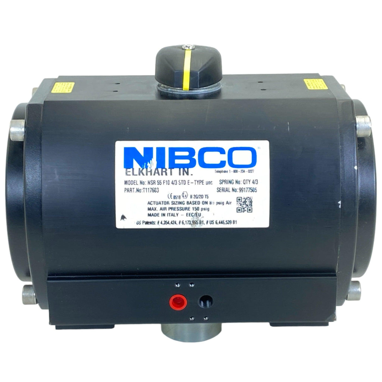 T117603 Nibco NSR 55-10 Pneumatic Actuator - Truck To Trailer