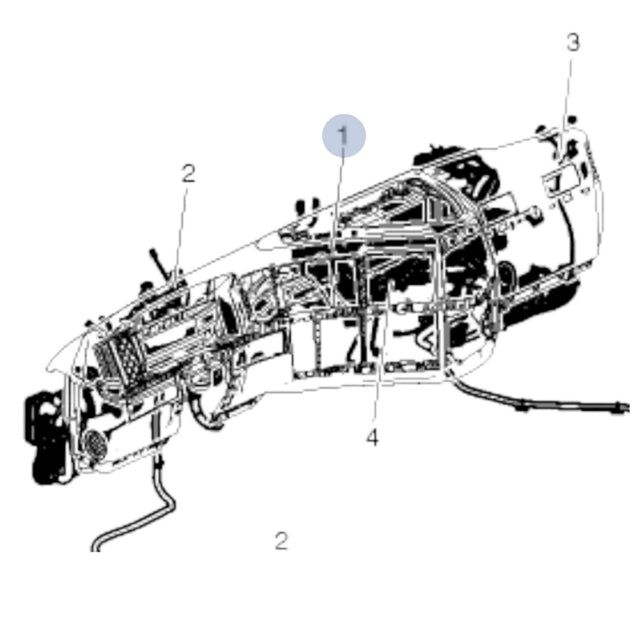 23395642 Genuine Volvo Wiring Harness - Truck To Trailer