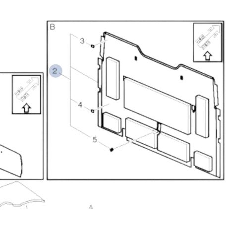 21610378 Genuine Volvo Trim Panel - Truck To Trailer