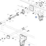 22956899 Genuine Volvo Suspension Bracket - Truck To Trailer
