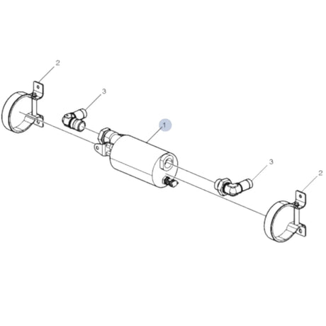 23800428 Genuine Volvo Heater - Truck To Trailer