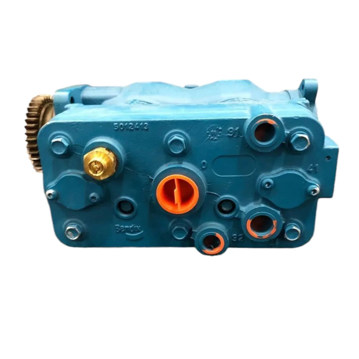 226-9580 Genuine Caterpillar Air Brake Compressor BA-922 Twin Cylinder - Truck To Trailer
