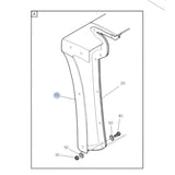 8080560 Genuine Mack Chassis Fairing - Truck To Trailer