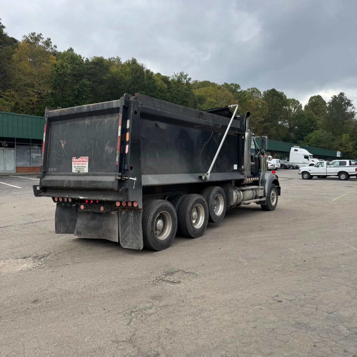 2015 Western Star 4900SFA Tri-Axle Dump Truck