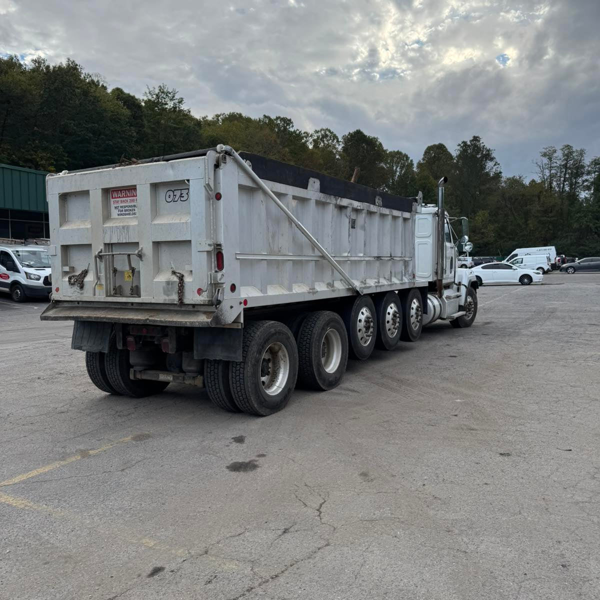 2016 Western Star 4700SF Quint-Axle Dump Truck