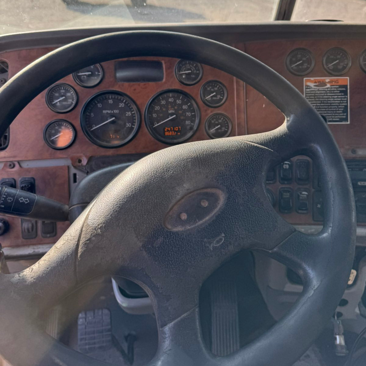 2009 Peterbilt 367 Tri-Axle Dump Truck