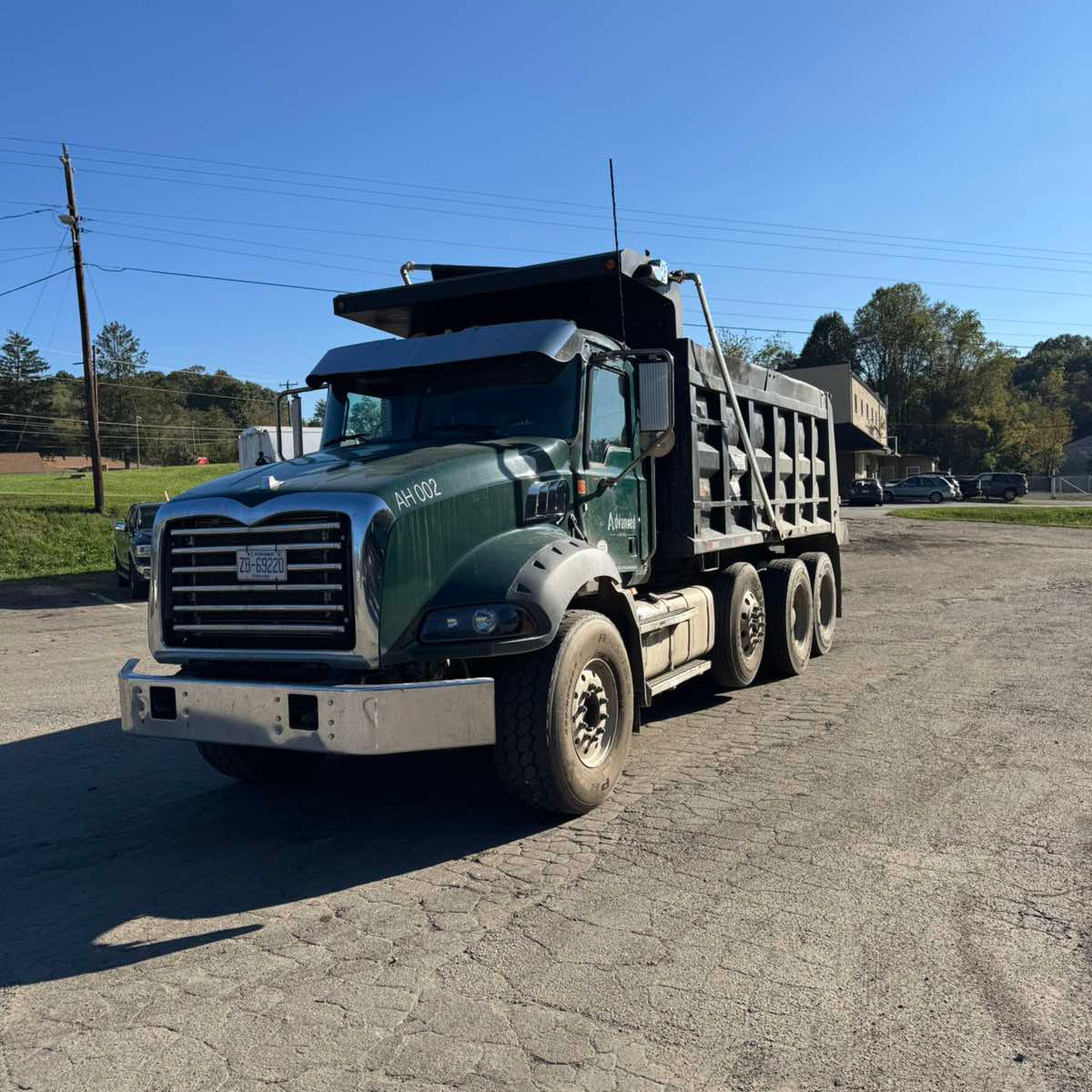 2016 Mack GU713 Tri-Axle Dump Truck