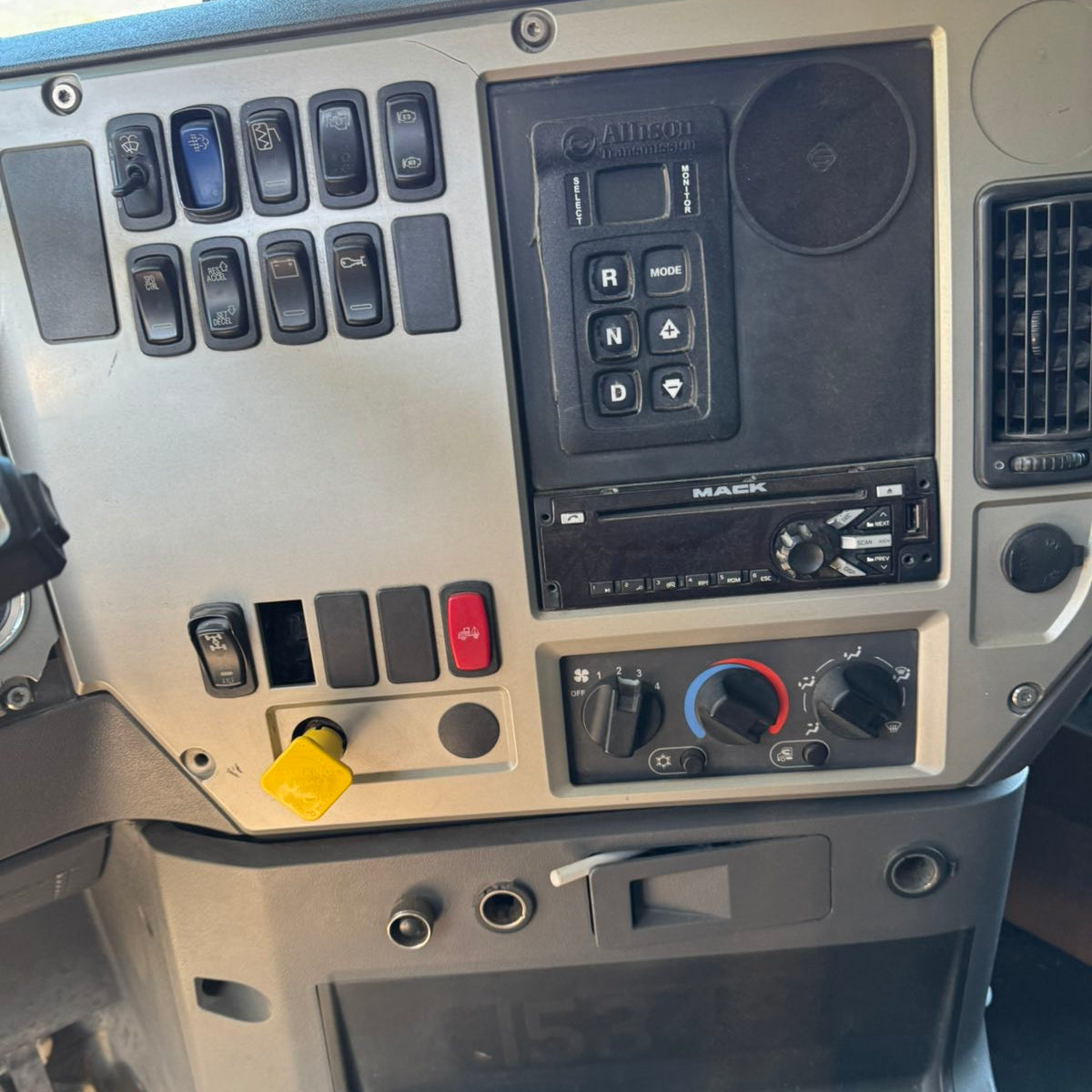 2016 Mack GU713 Tri-Axle Dump Truck