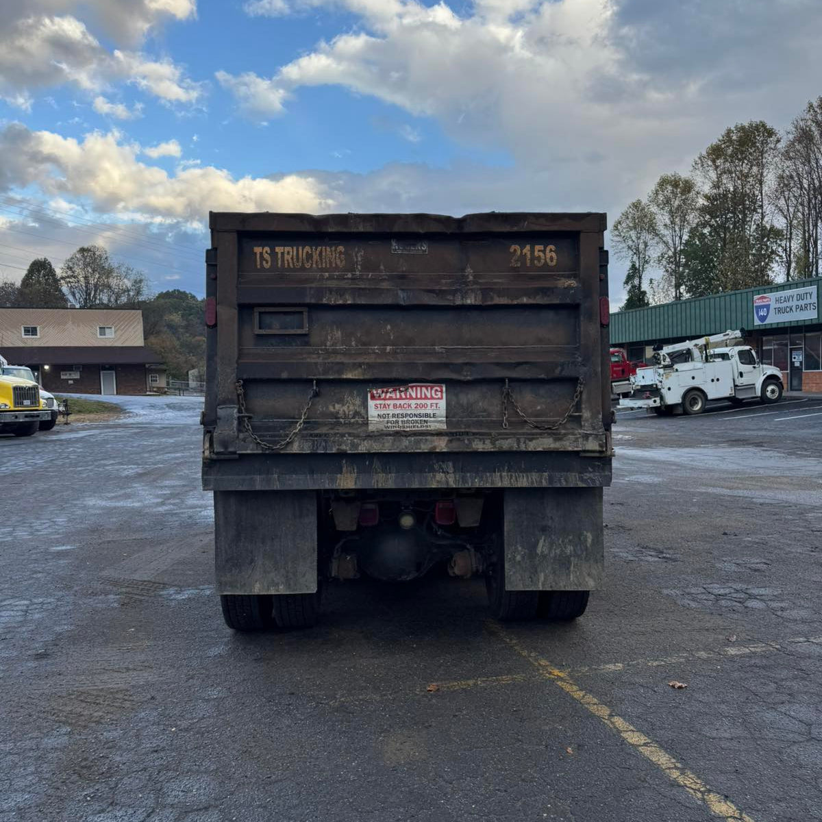 2018 International HX620 Tri-Axle Dump Truck