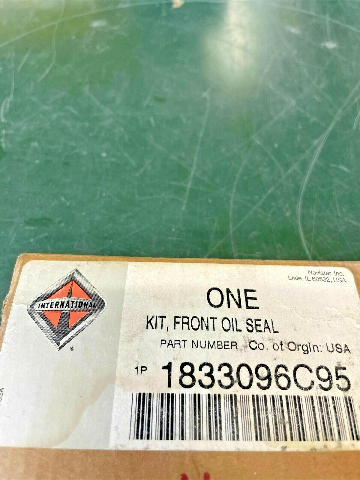 1833096C95 Genuine International® Front Oil Seal Kit #122 For Navistar.